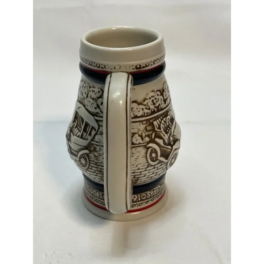 AVON Beer Stein Automotive Cars Ford 1982 handcrafted in Brazil 5